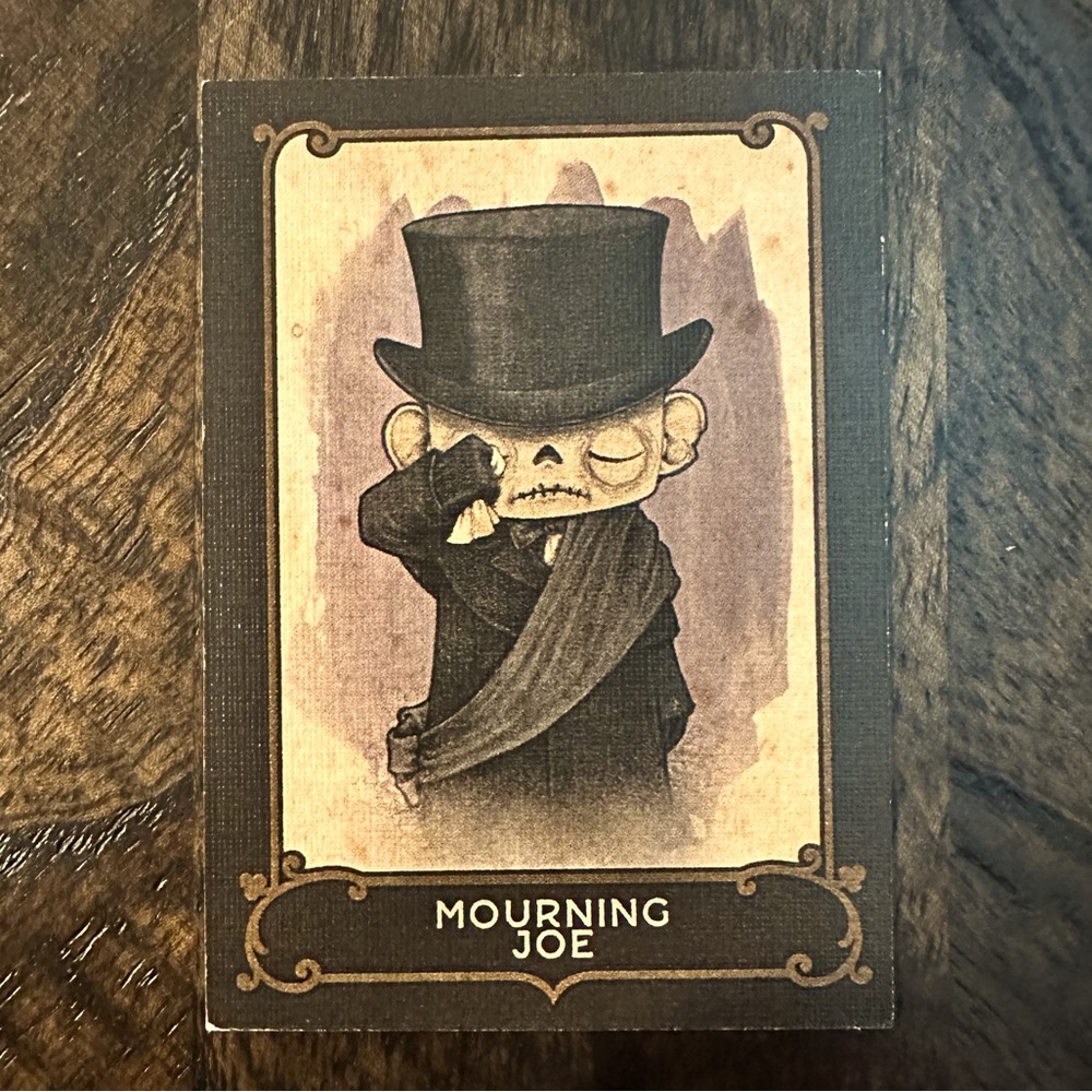 Gideon’s Bakehouse Trading Card Mourning Joe #12